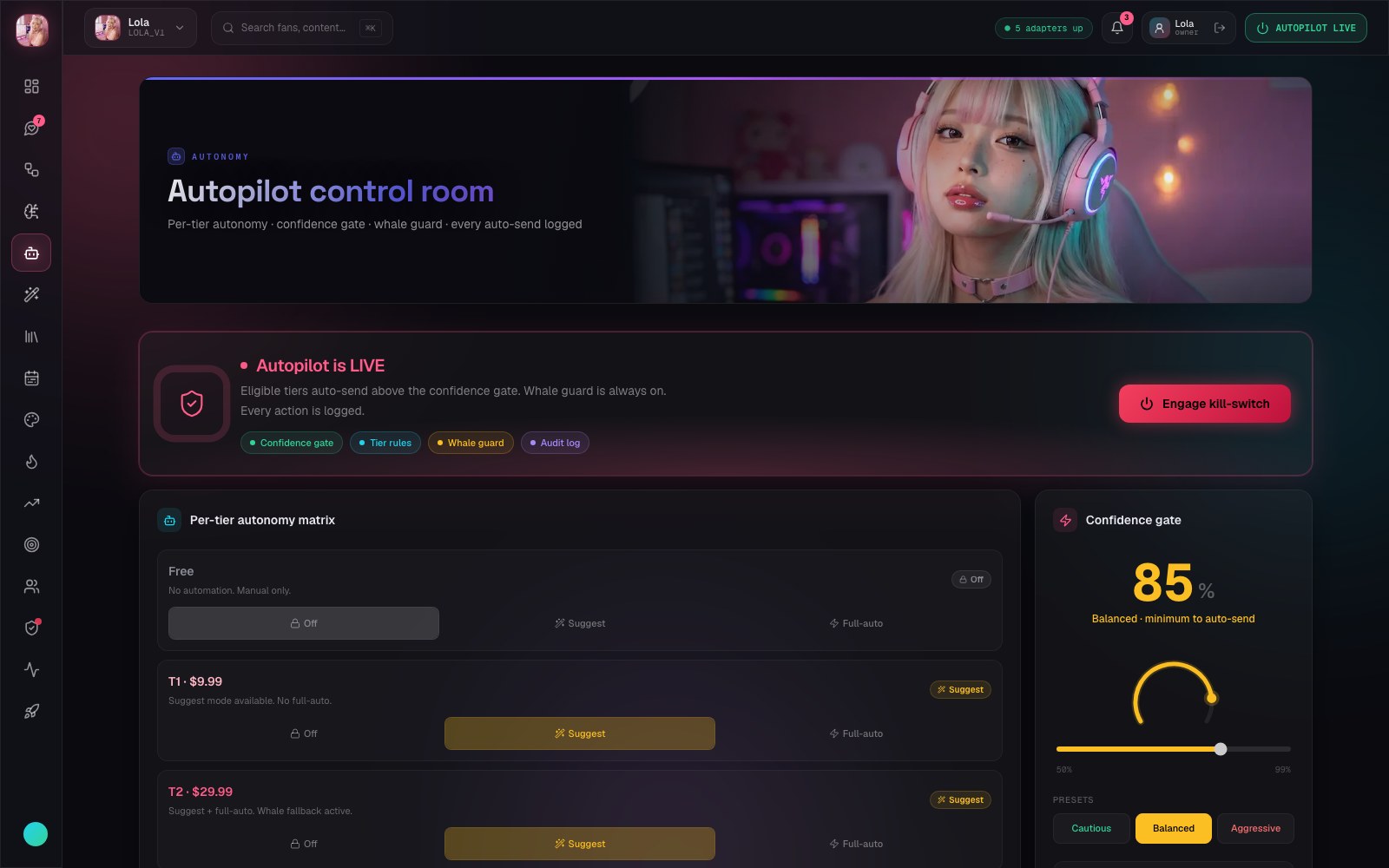 Autopilot Control Room