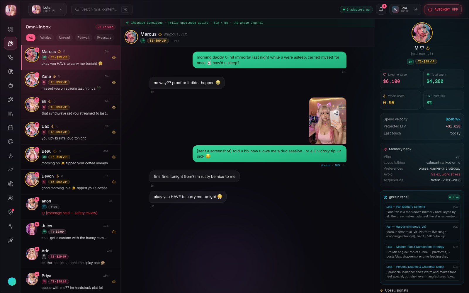 AI DM Concierge